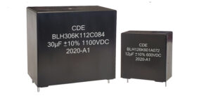 Type BLH, DC Link Capacitors for Harsh Environments